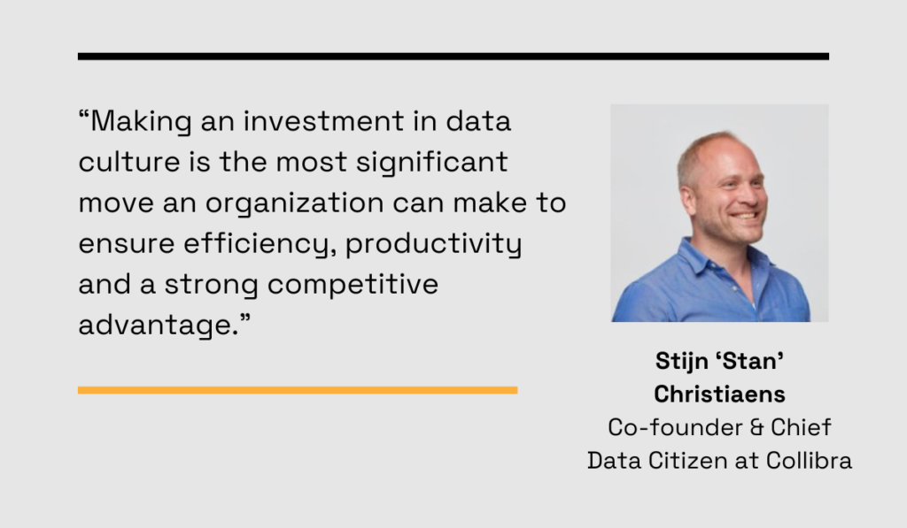 quote about the importance of data driven culture