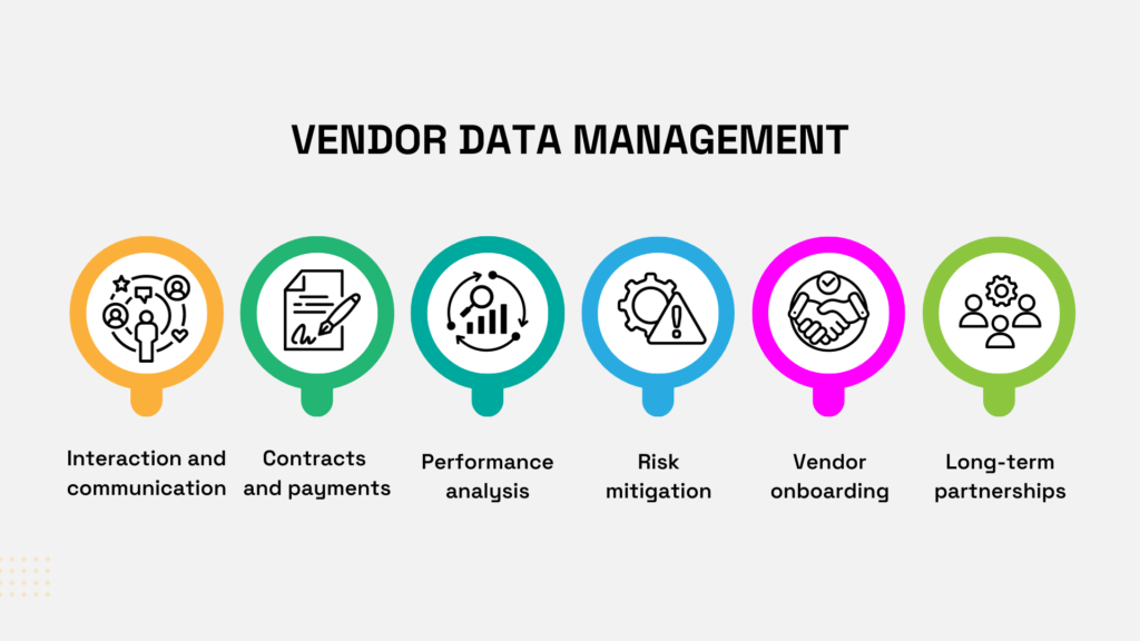 elements of vendor data management