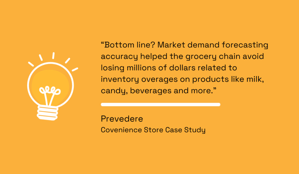 quote about the importance of market demand forecasting