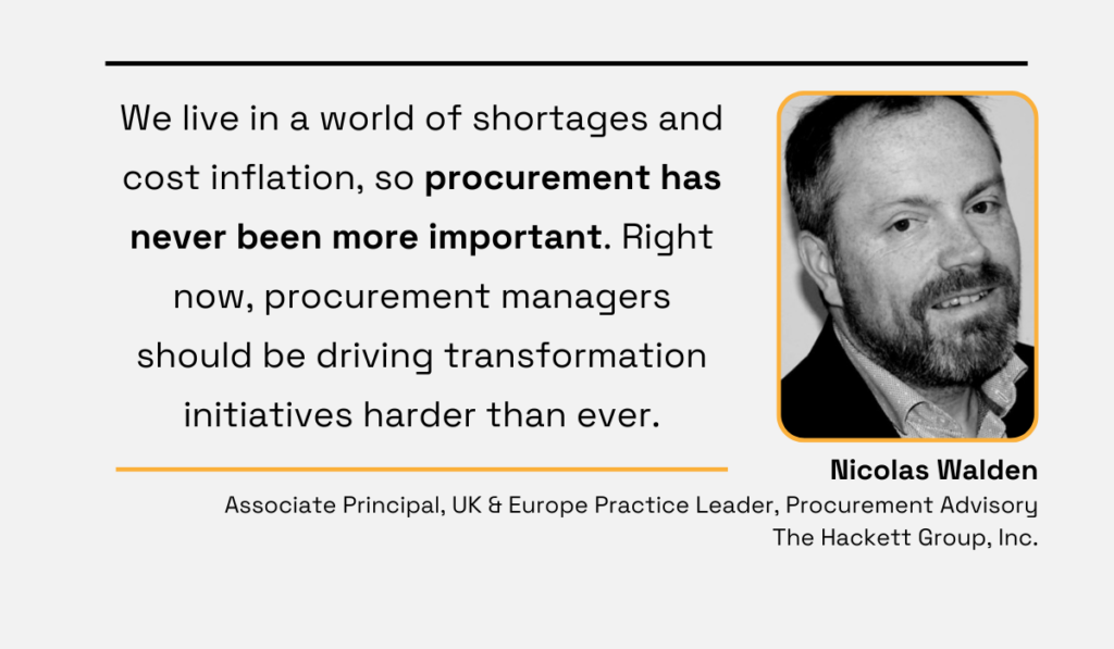 quote about the importance of procurement