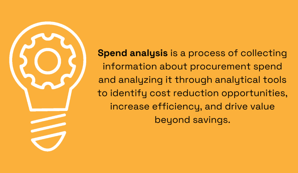 spend analysis definition