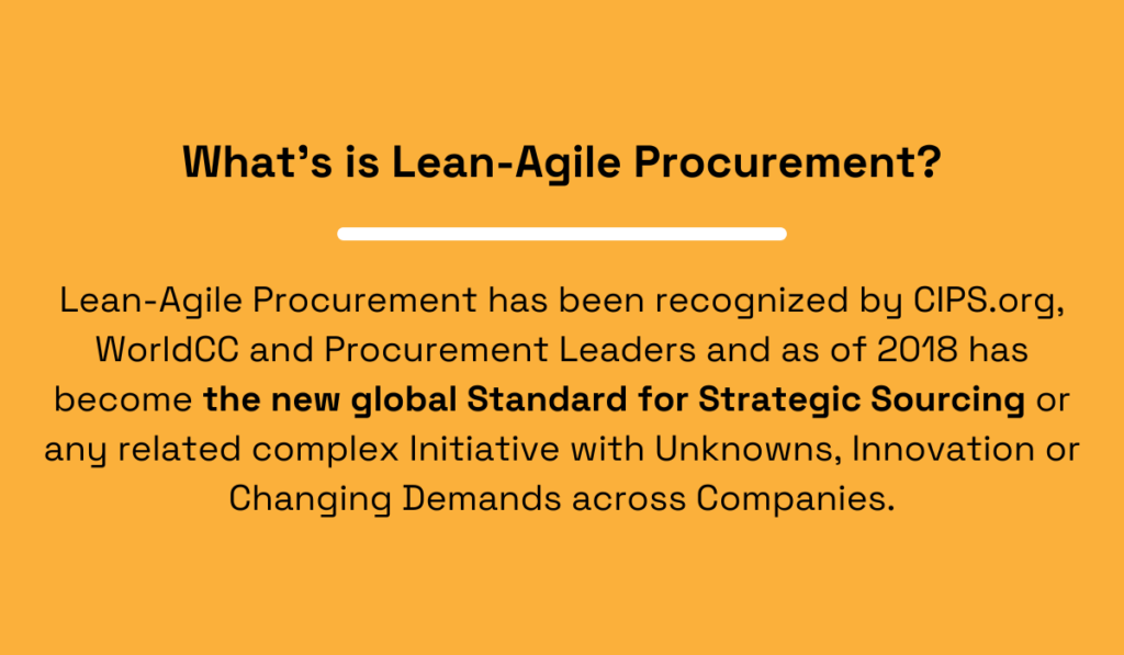 definition of lean agile procurement