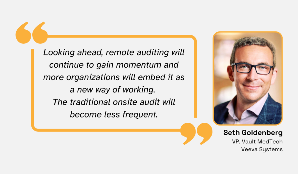 quote about the future of remote auditing