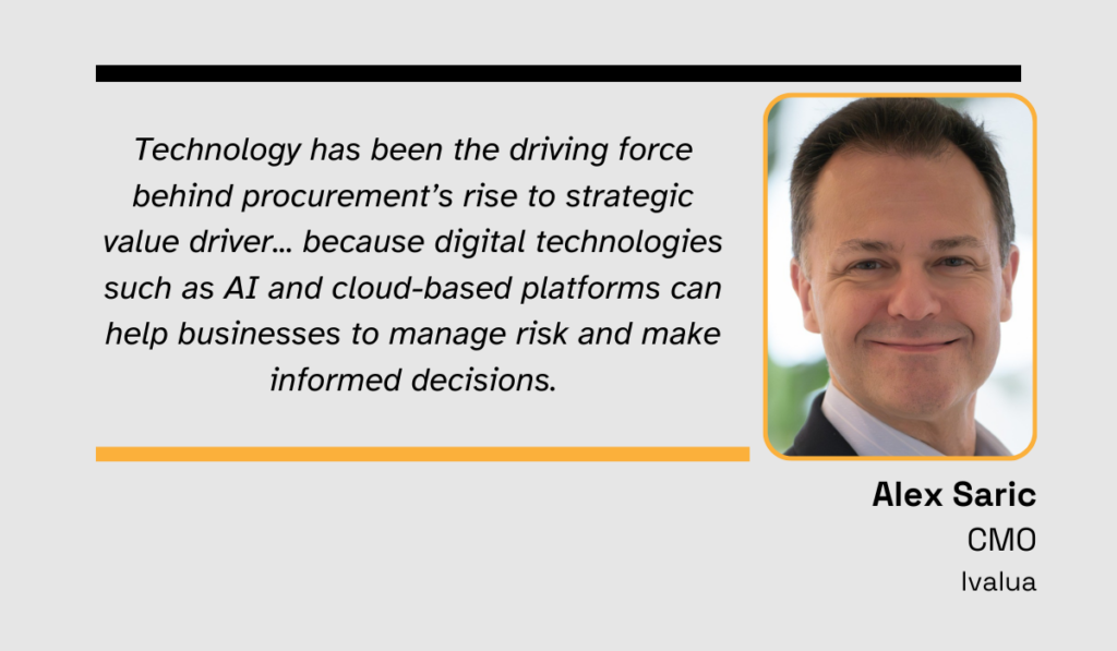 quote about the rise of technology in procurement