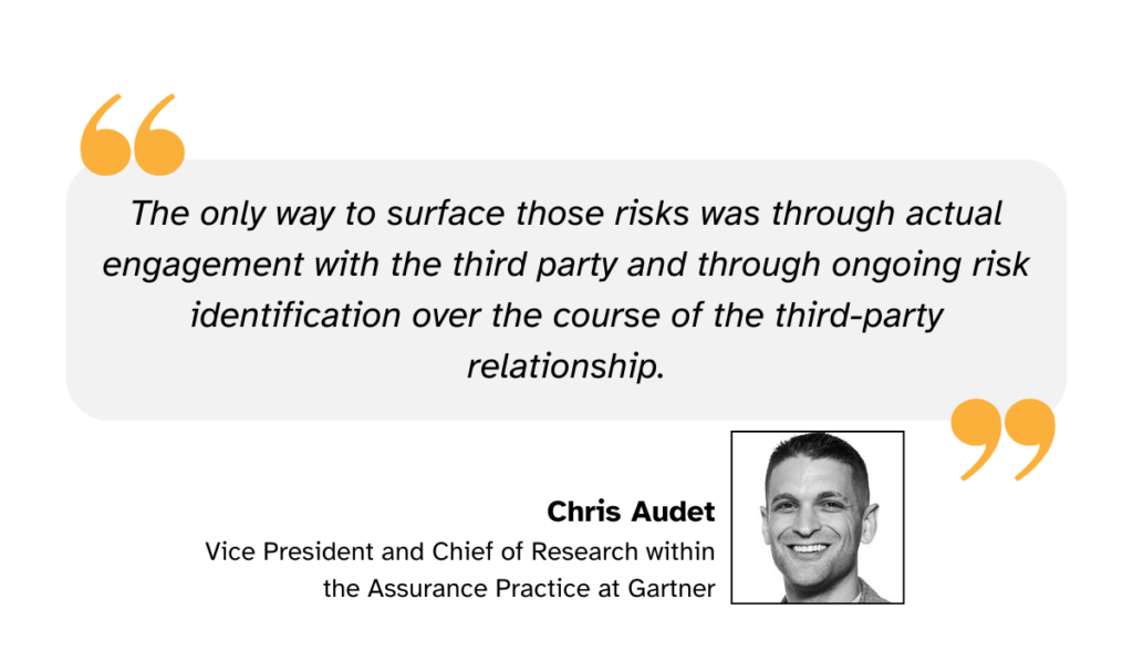 quote about the importance of an iterative approach to risk management and ongoing risk identification