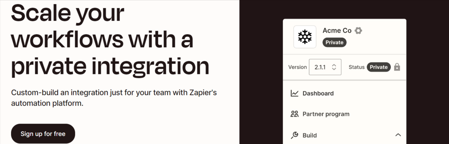 zapier tool screenshot