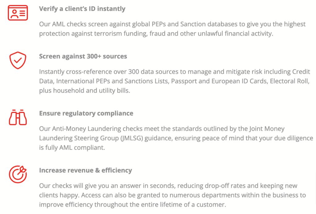 Creditsafe dashboard