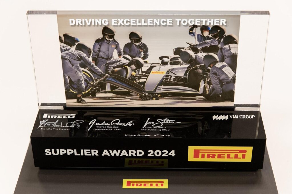 VMI Group supplier award 2024