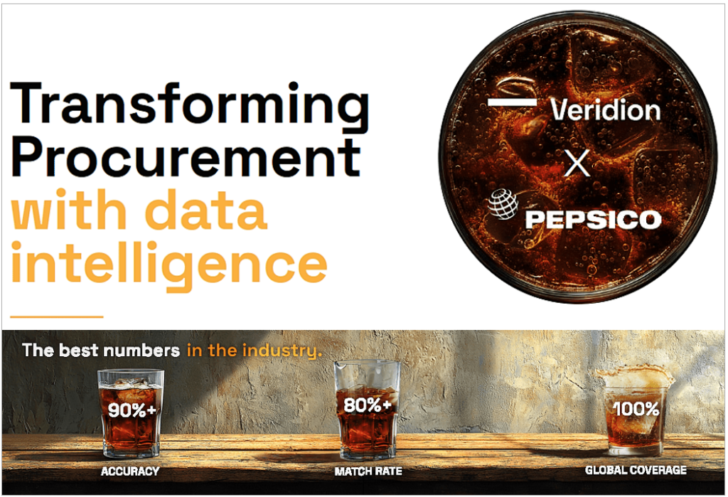 Transforming procurement with data intelligence - Veridion & Pepsico partnership