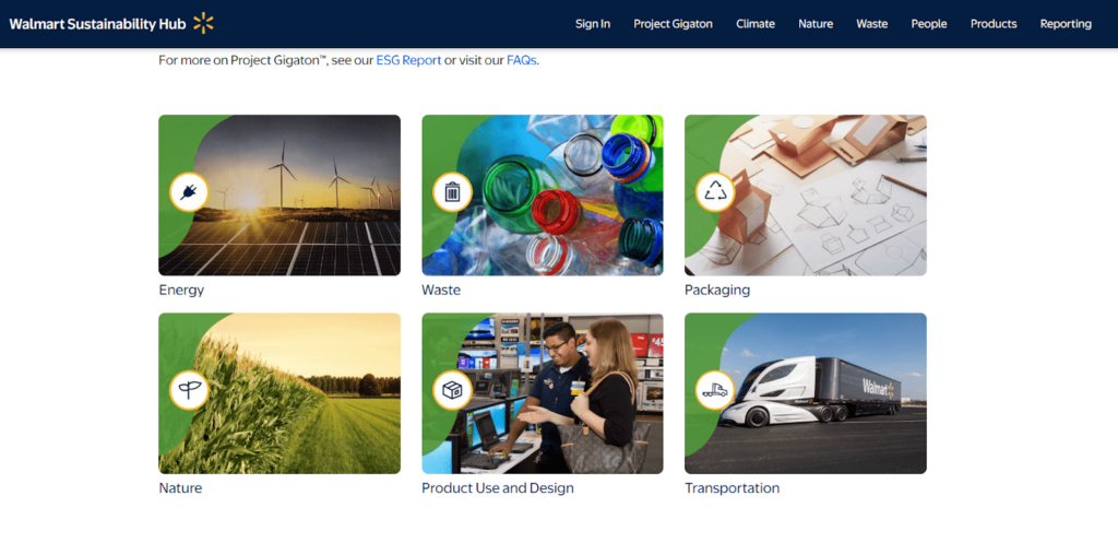 Walmart dashboard