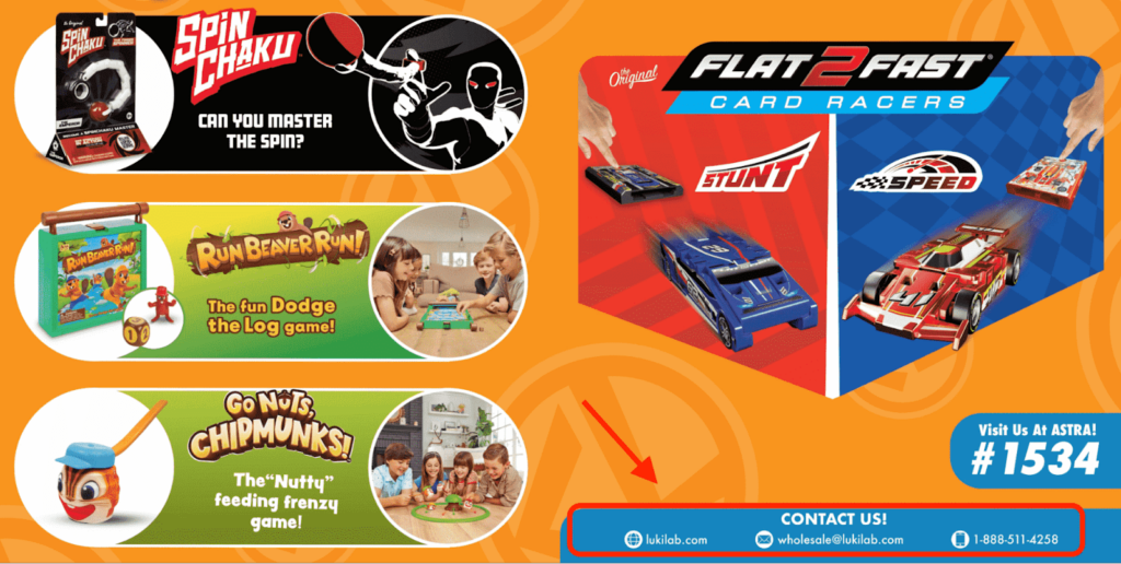 The Toy Book dashboard