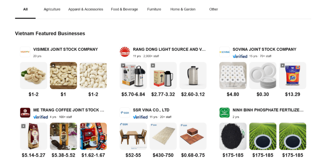 Alibaba dashboard