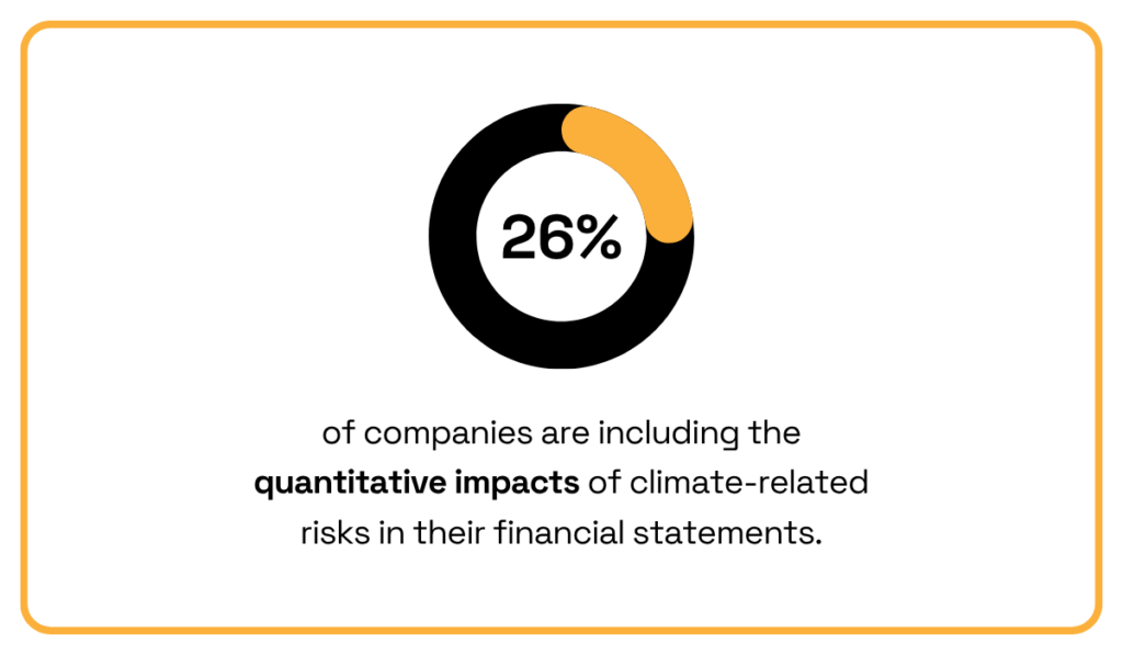 2023 EY Climate Risk Barometer statistic