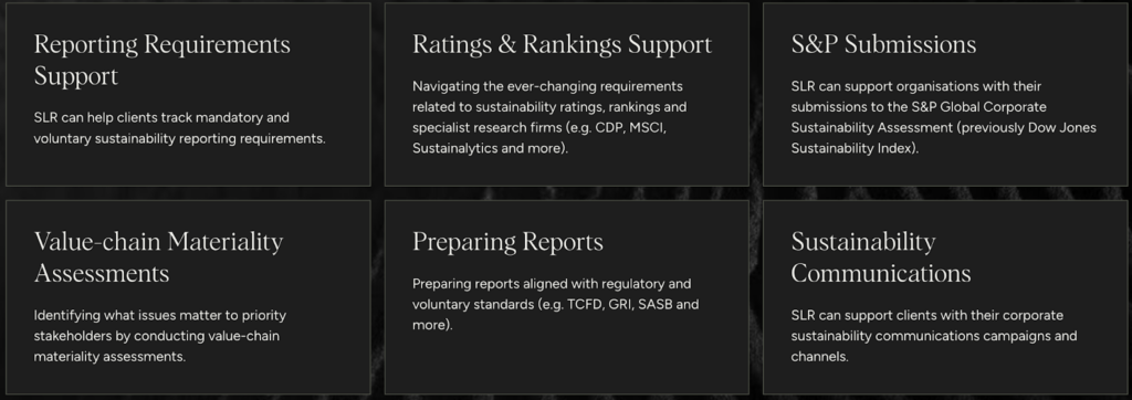SRL dashboard