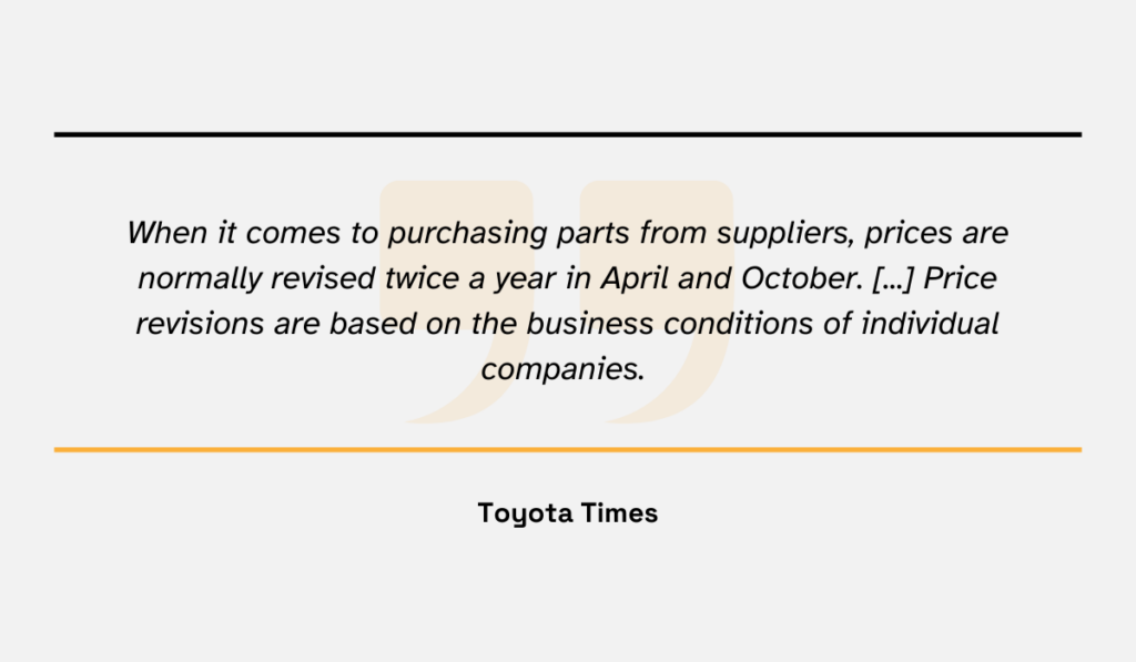 Toyota Times quote