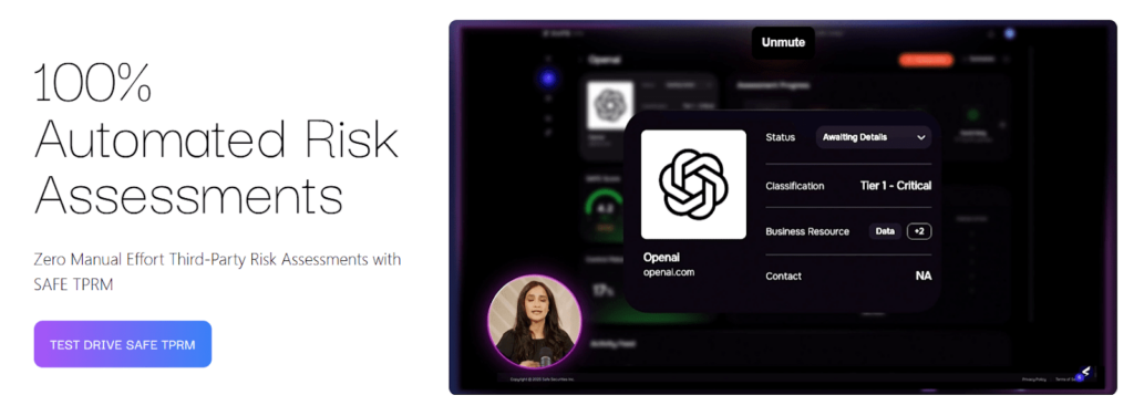 Safe dashboard