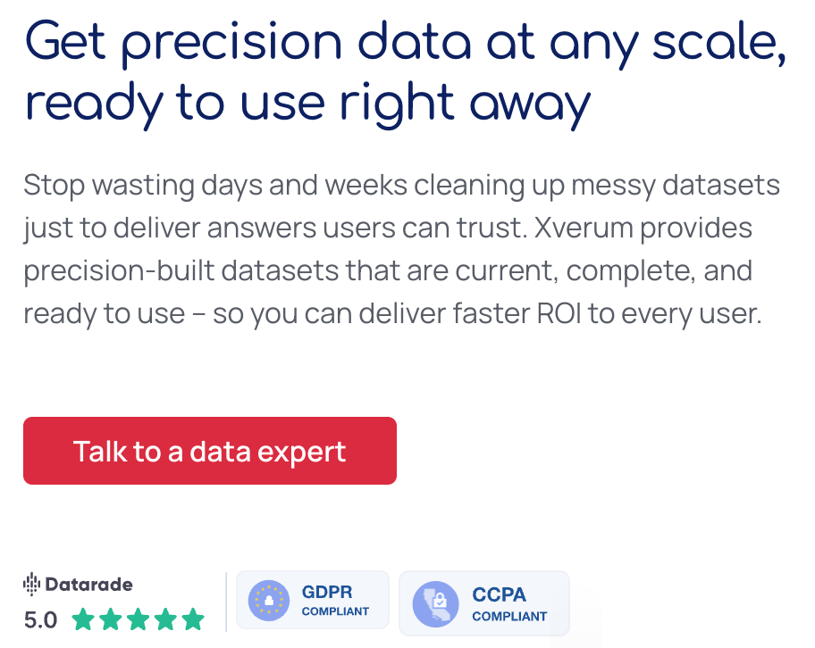 Xverum dashboard