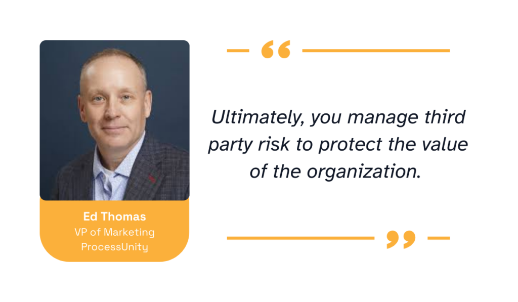 quote on the value of tprm