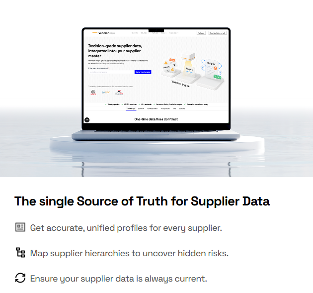 veridion tool screenshot