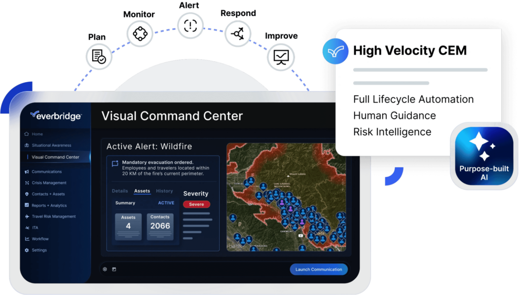 everbridge tool screenshot