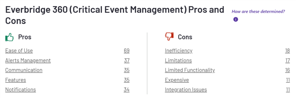 everbridge pros and cons screenshot
