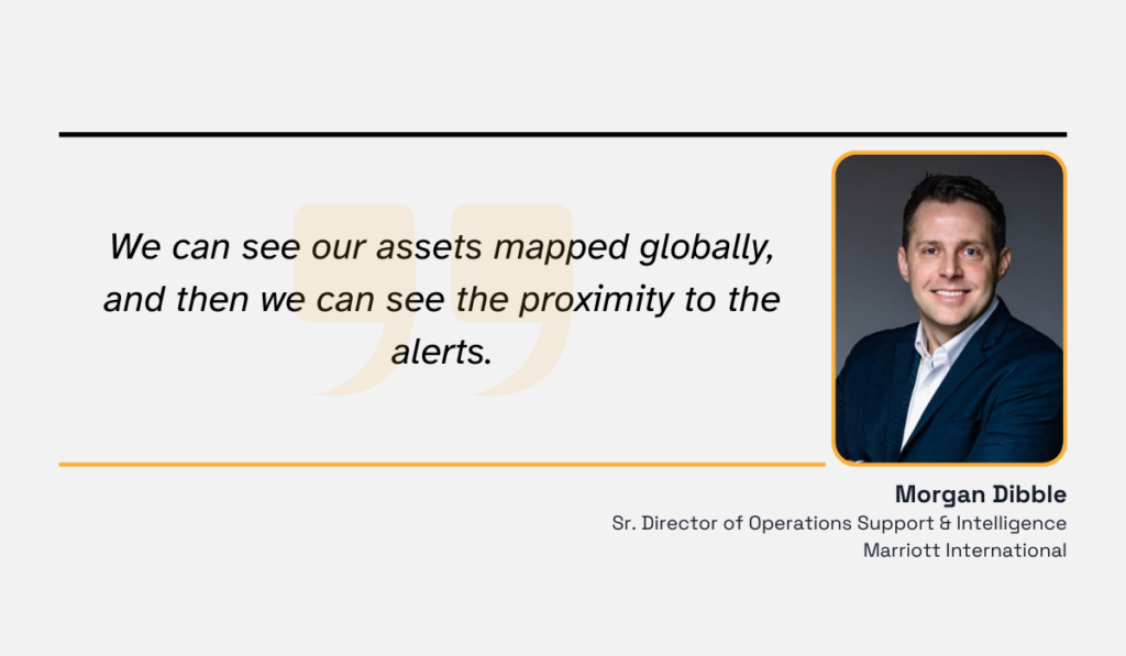 quote on the benefits of implementing a risk intelligence platform with real-time alert monitoring
