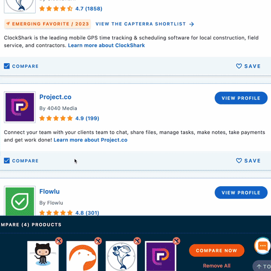 capterra screenshot