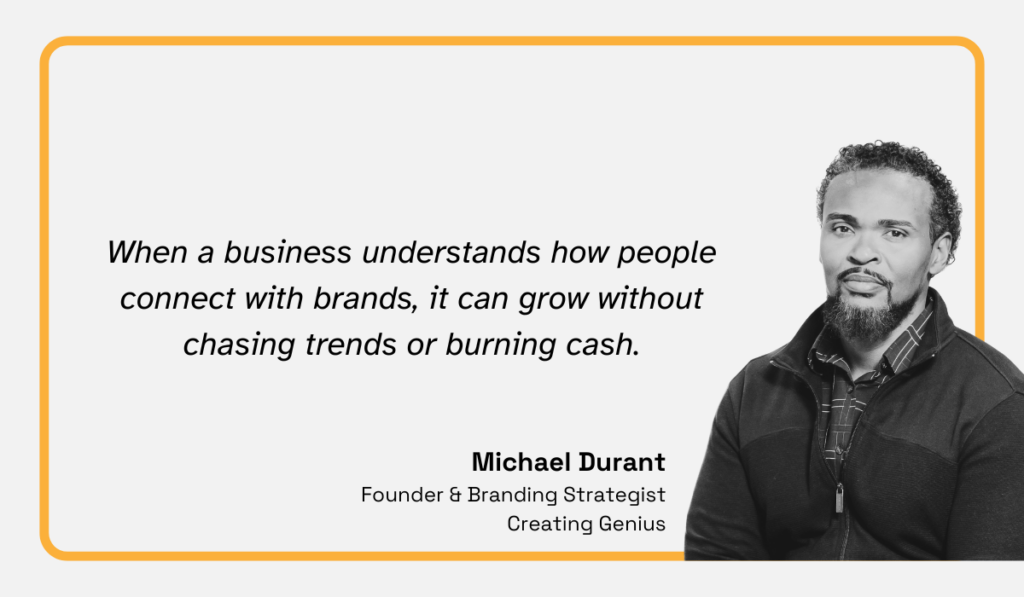 quote on how brand intelligence is about understanding the emotional triggers behind how people connect with brands