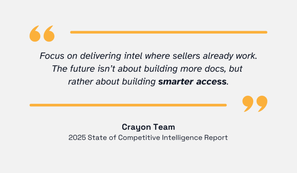 quote on the  necessity of providing better access to data