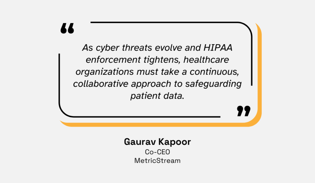 quote on the importance of safeguarding patient data under hipaa