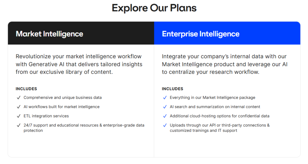 alphasense plans screenshot