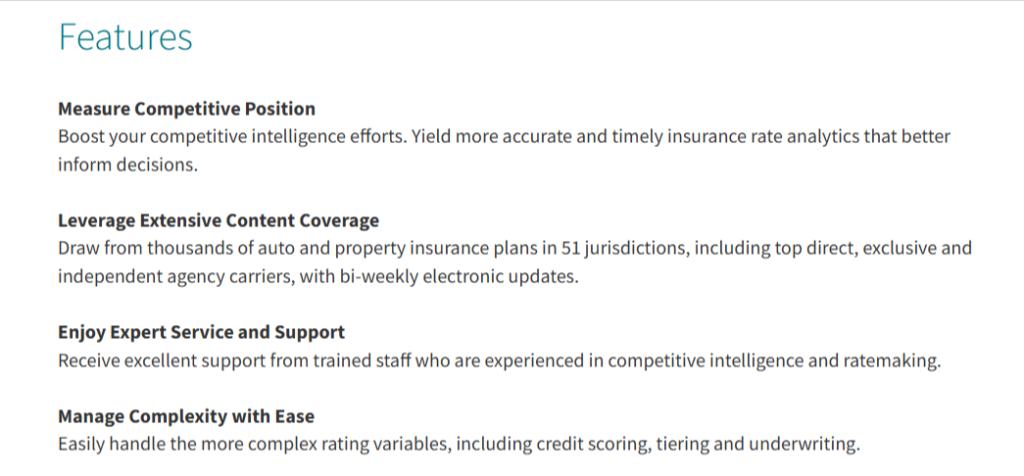 lexisnexis features screenshot