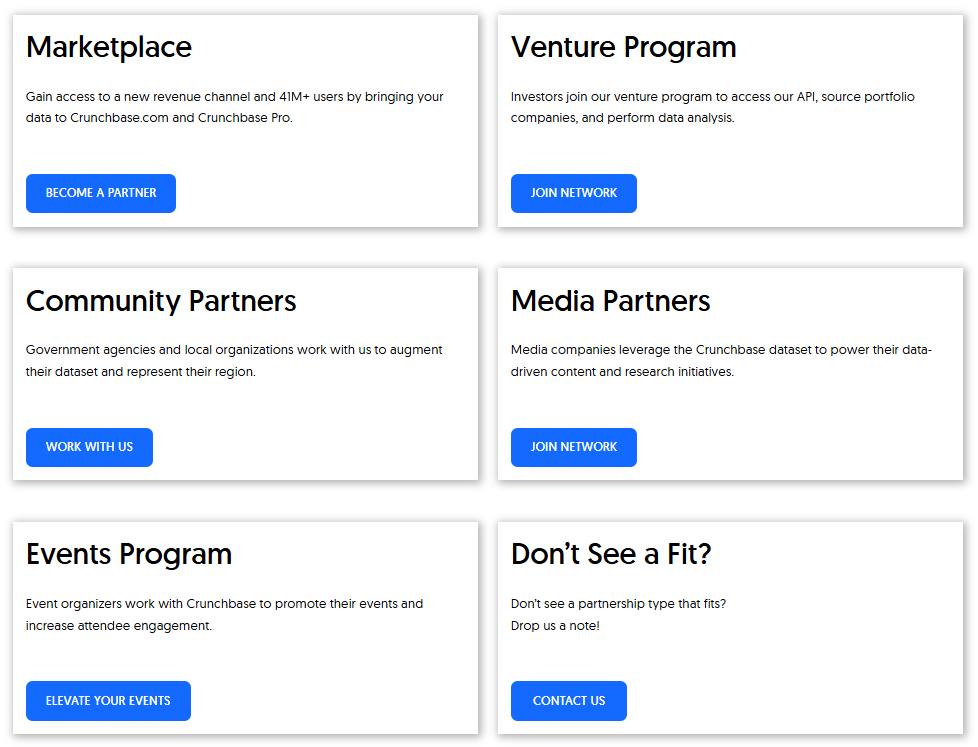 crunchbase tool screenshot