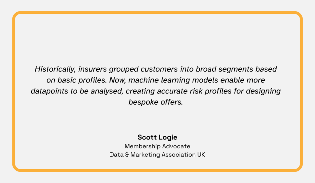 quote on how data analytics reveals patterns that would be nearly impossible for humans to spot on their own