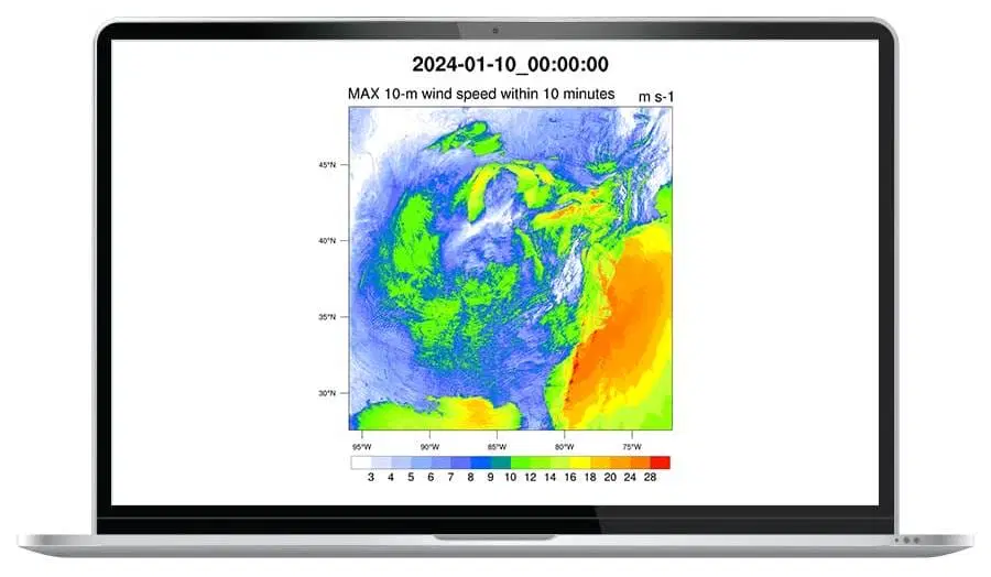 climavision tool screenshot