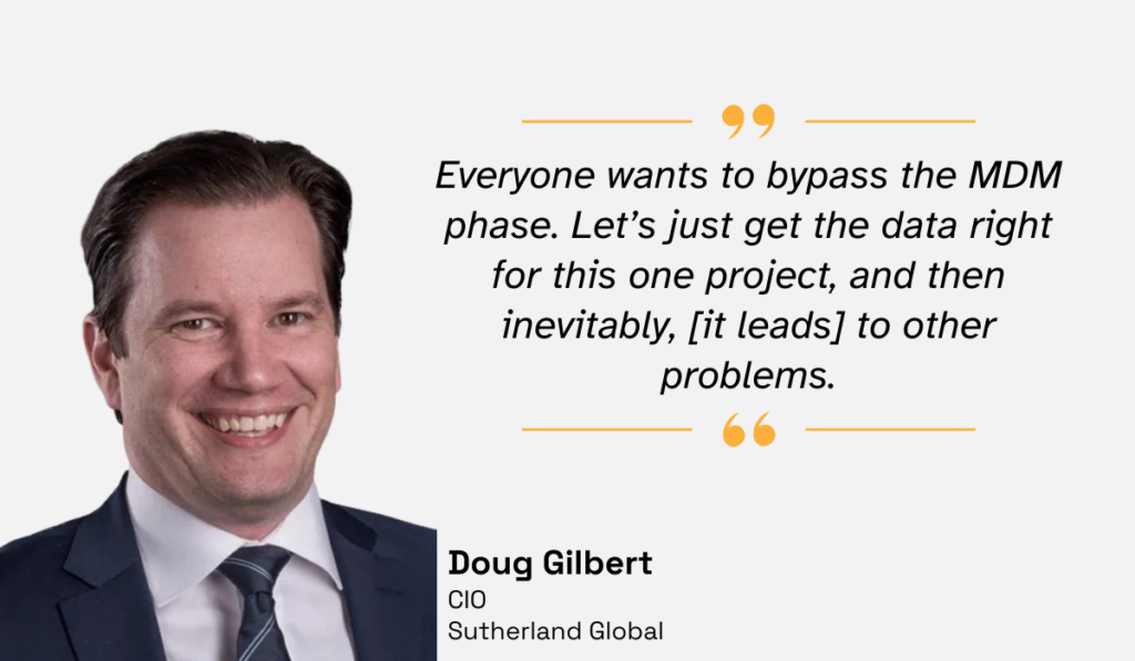 quote on the risks of skipping mdm basics