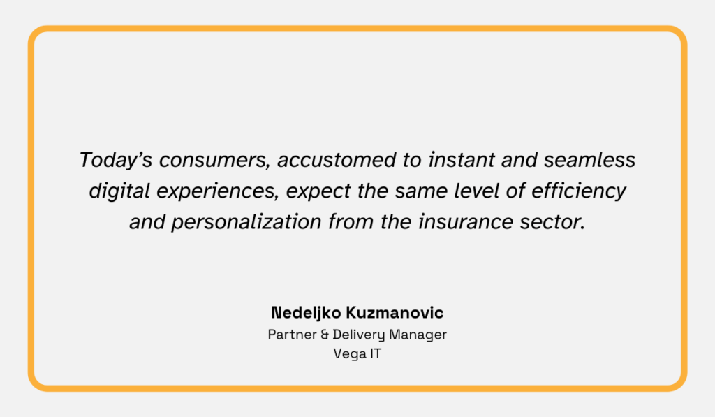 quote on what modern insurance consumers expect