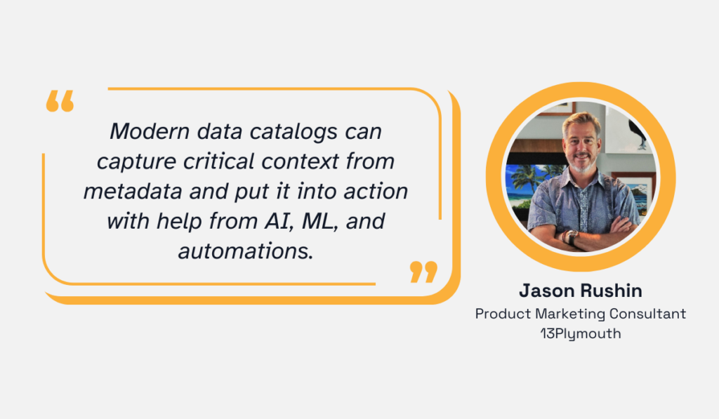 quote on how modern cataloging and metadata work together seamlessly