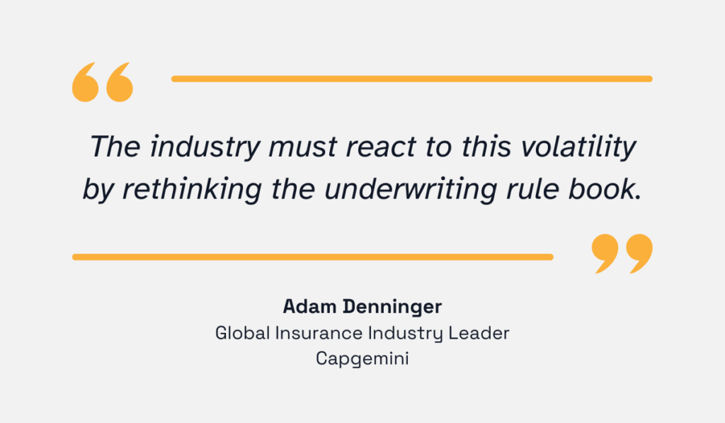 quote on how the insurance industry needs to evolve with the trends