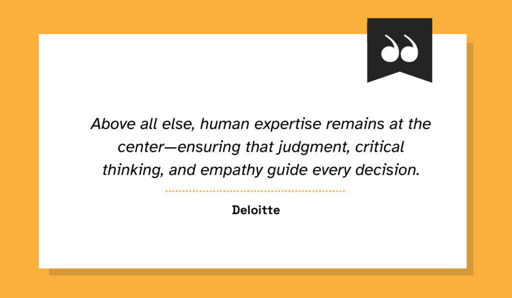 quote on the importance of human expertise in insurance underwriting