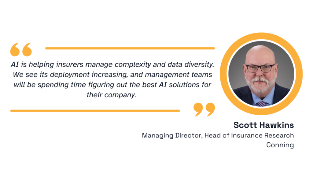 quote on how AI can dramatically reduce complexity for teams in an increasingly data-diverse space