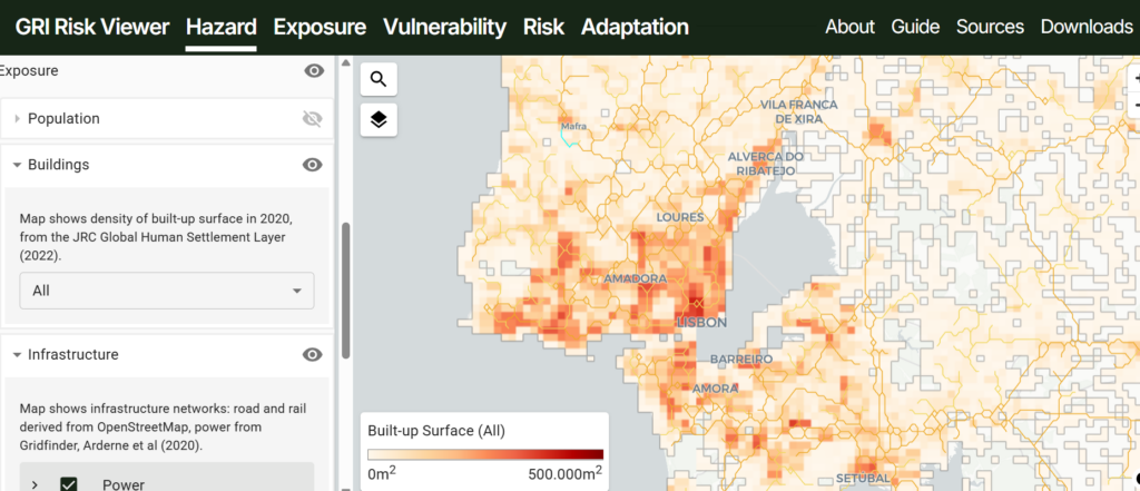 gri risk viewer tool screenshot