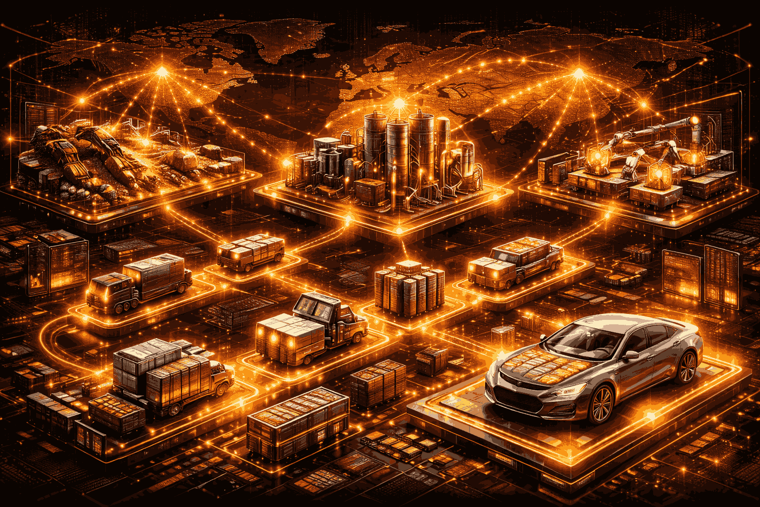 How Do You Map the Multi-Tier Supply Chain for EV Batteries?