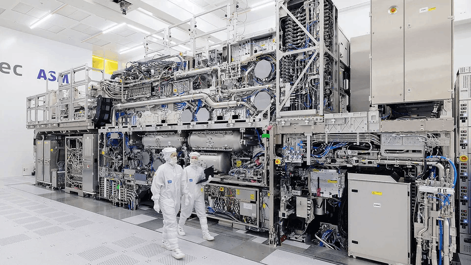 Semiconductor manufacturing facility with ASML equipment