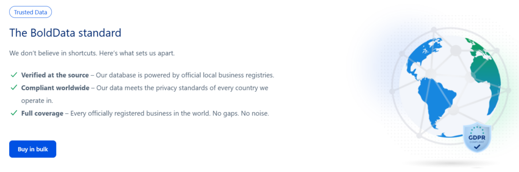 CompanyData.com by BoldData dashboard
