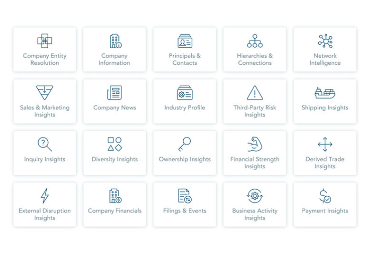 D&B Connect dashboard