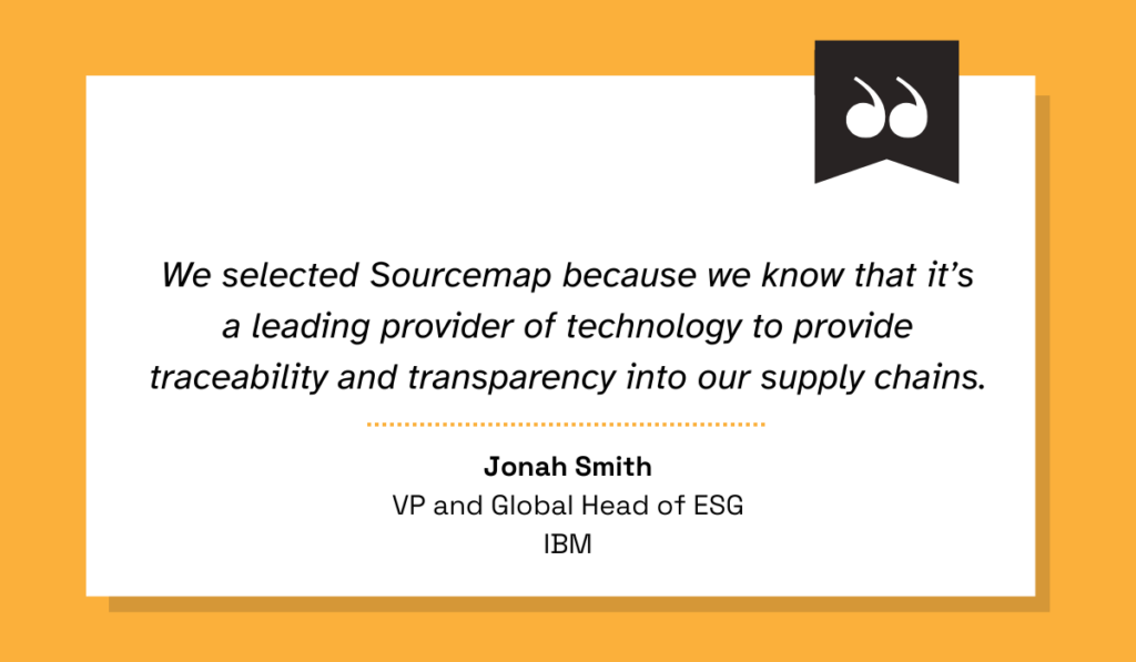 quote of a company using sourcemap