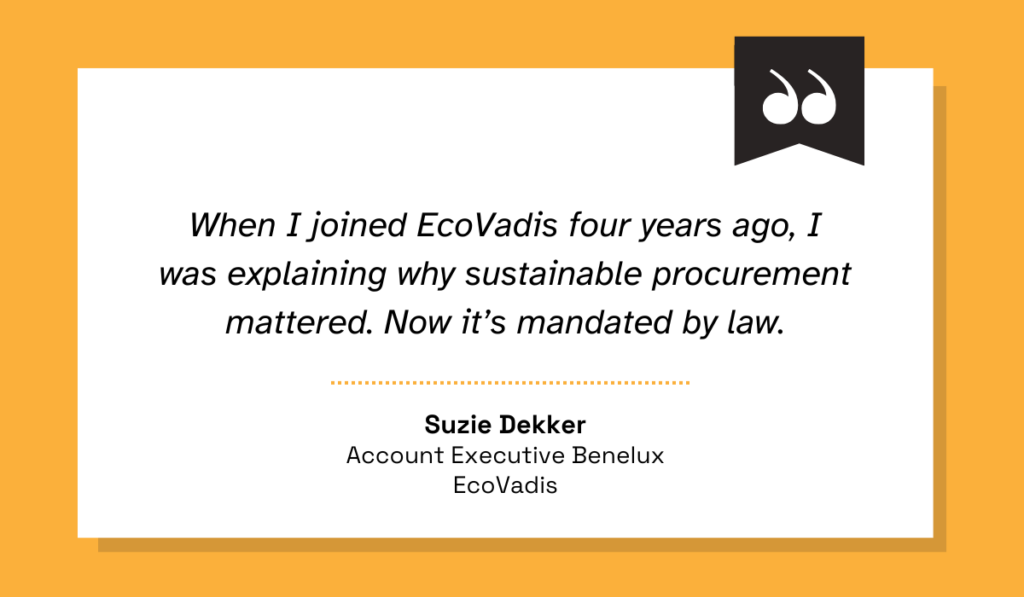 quote on the growing importance of esg