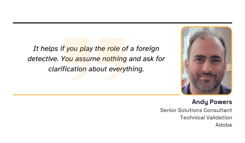 quote on asking clarification