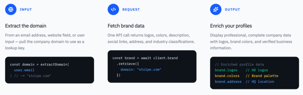 Context.dev dashboard